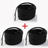 Precision Woven Elastic Shoelaces, 0.8cm High Stretch Flat Laces, Durable No-Tie Strings for Sports & Daily Wear 1Pair/3Pairs