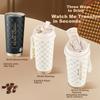 Disney Insulated Mug, Large Capacity Coffee Cup, Milk Tea Cup, Portable Travel Cup, 316 Food-Grade Stainless Steel, 500ml