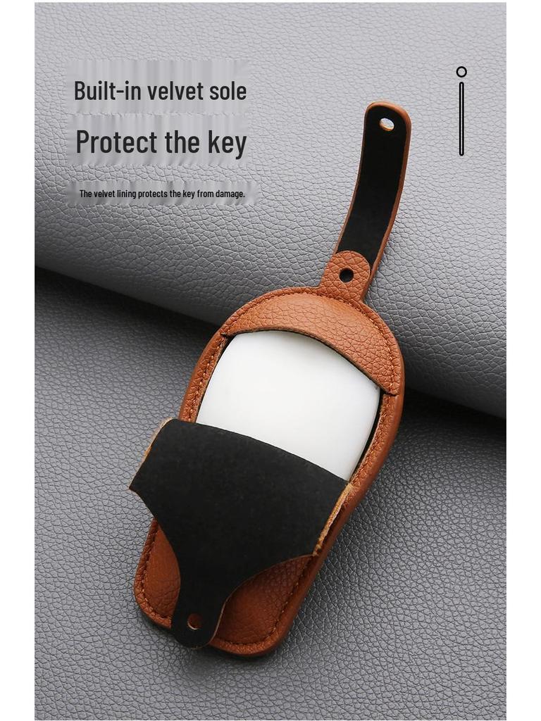 2025 Nissan N7 Key Case: Full Coverage PU Shell with High-End Buckle, Fashionable Design for Men and Women