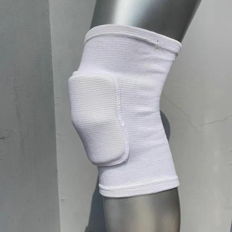 1Pair Sports Compression Knee Pads Elastic Knee Protector Thickened Sponge Support Dancing Volleyball Training Knees Brace