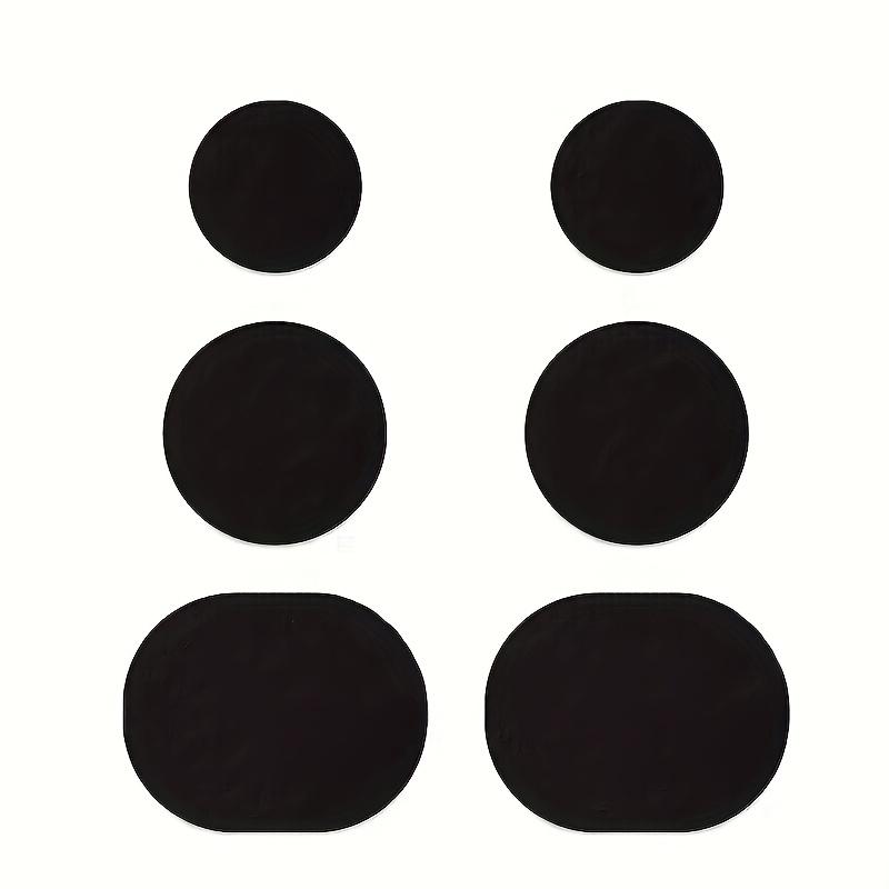 

6 шт. самоклейних латок для взуття для ремонту бічних пошкоджень, латання дірок у підкладках взуття та нанесення зносостійких латок на п яту кросівок