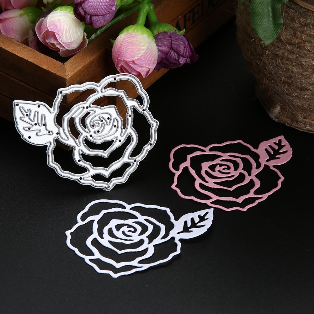 Buy Metal DIY Cutting Dies Flower Scrapbooking Album Decoration Crafts ...