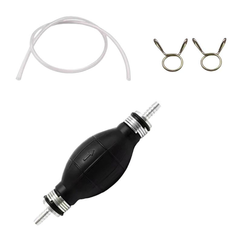Multipurpose Manual Rubber Fuels Transfer Pump Accessory for Directional Oil Control and Leakproof Safety Features
