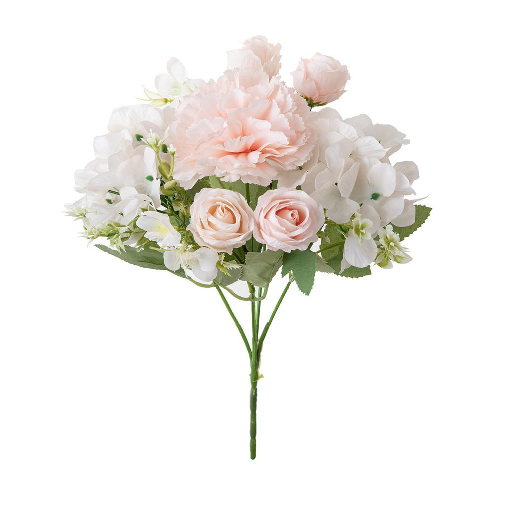 Artificial Flowers Silk Carnations Rose Wedding Bridal Bouquets Home Garden Arch Table Arrangements Decor DIY Celebrations Gifts