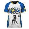 Fashion Volleyball Graphic T Shirts For Men Summer Trendy Custom Name Sports Wear 3D Printed T-shirts Casual Oversized Tees Tops