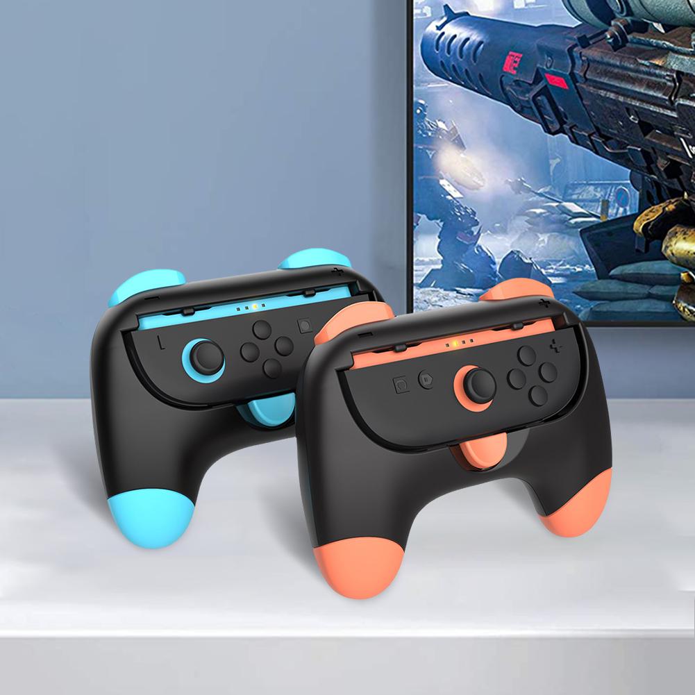 2PCS Hand Grips for Nintendo Switch 2 for Joy-Con Left+Right Controller Bracket Gamepad Handle Hand Grip Gaming Accessories