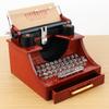 With Drawer Typewriter Music Box Nostalgic Music Box Ornaments Retro Old Typewriter Model  Friends