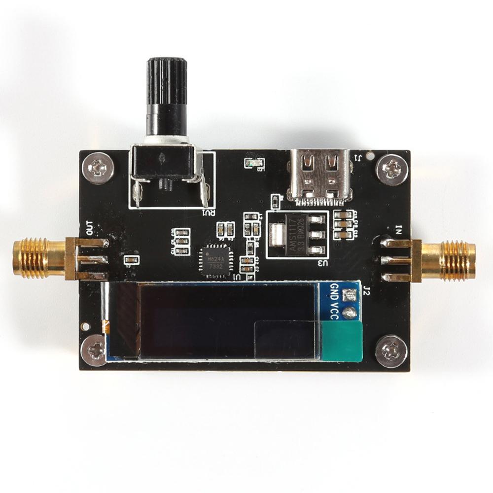 

Portable Digital DC6.0GHz Radio Frequency Attenuator 0~31.5dB Adjustable Strength Radio Frequency Attenuator Attenuation чорний