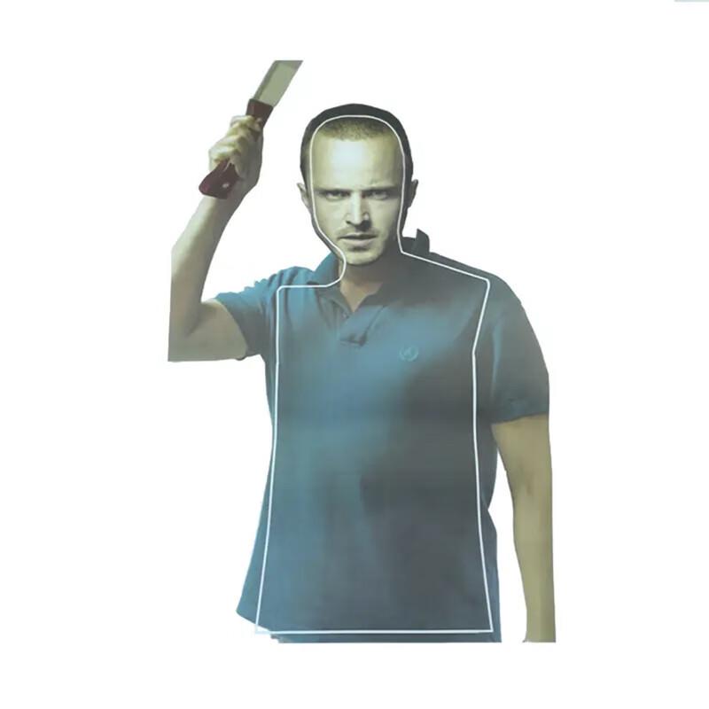 

Beikai Knife Wielding Assailant Half-Body Paper Target