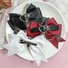 Heart Chain Hair Pin Punk 2000s Girl Chain Hair Clip Hair Bows Female Headpieces