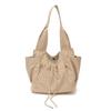 Kordelzug-Nylon-Tragetasche Damen-Umhängetasche