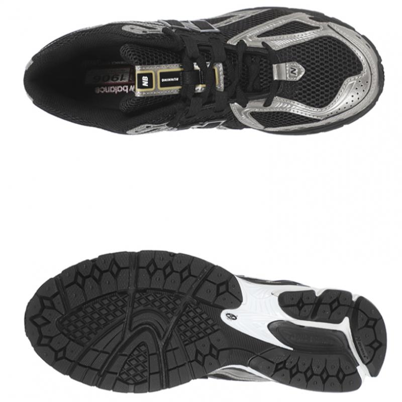 New Balance 1906r Schwarz Dunkelsilber Metallic