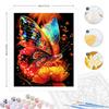 Frame Diy Painting By Numbers For Adults Butterfly Picture On Numbers Acrylic Paint Canvas Painting Starter Kits Diy Gift For Home Decors 40x50