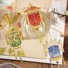 Good Luck Llantern Bookmark Best Wishes Metal Hollow Bookmark Exquisite Pendant Reading Tool Festival New Year Gifts Friends