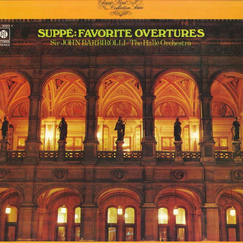 

LP Record SIR JOHN BARBIROLLI(COND.)/HALLE OR - Suppe/Favorite Overtures UDL3083Y PYE Japan Obi Classical Used