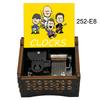 Orologi Famosa Band Coldplay Carillon in Legno Melodia 18 Note Movimento a Carillon Vintage Regali Speciali per Fan Amici Famiglie