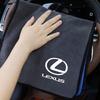 SKUYN1 Microfiber Cleaning Towel Soft Absorbent Cleaning Cloth Drying Towel Accessories For Lexus GX470 LS400 LX470 LX570 RC350 NX200T