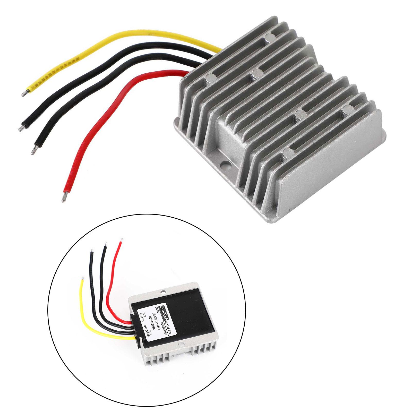 

Водонепроникний регулятор DC/DC перетворювача 12V Step Up to 13.8V 18A 248W