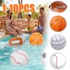1/5/10PCS Pool Beach Sports Ball Inflatable Multi Game Ball for Swimming Backyard Parties Fun Outdoor Water Play Kids Adults