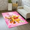 1 Stück Disney Winnie Puuh Muster Teppich Läufer Rutschfester Teppich Handwaschbar Fußmatte Geeignet für Wohnzimmer Schlafzimmer Heimdekoration Raum