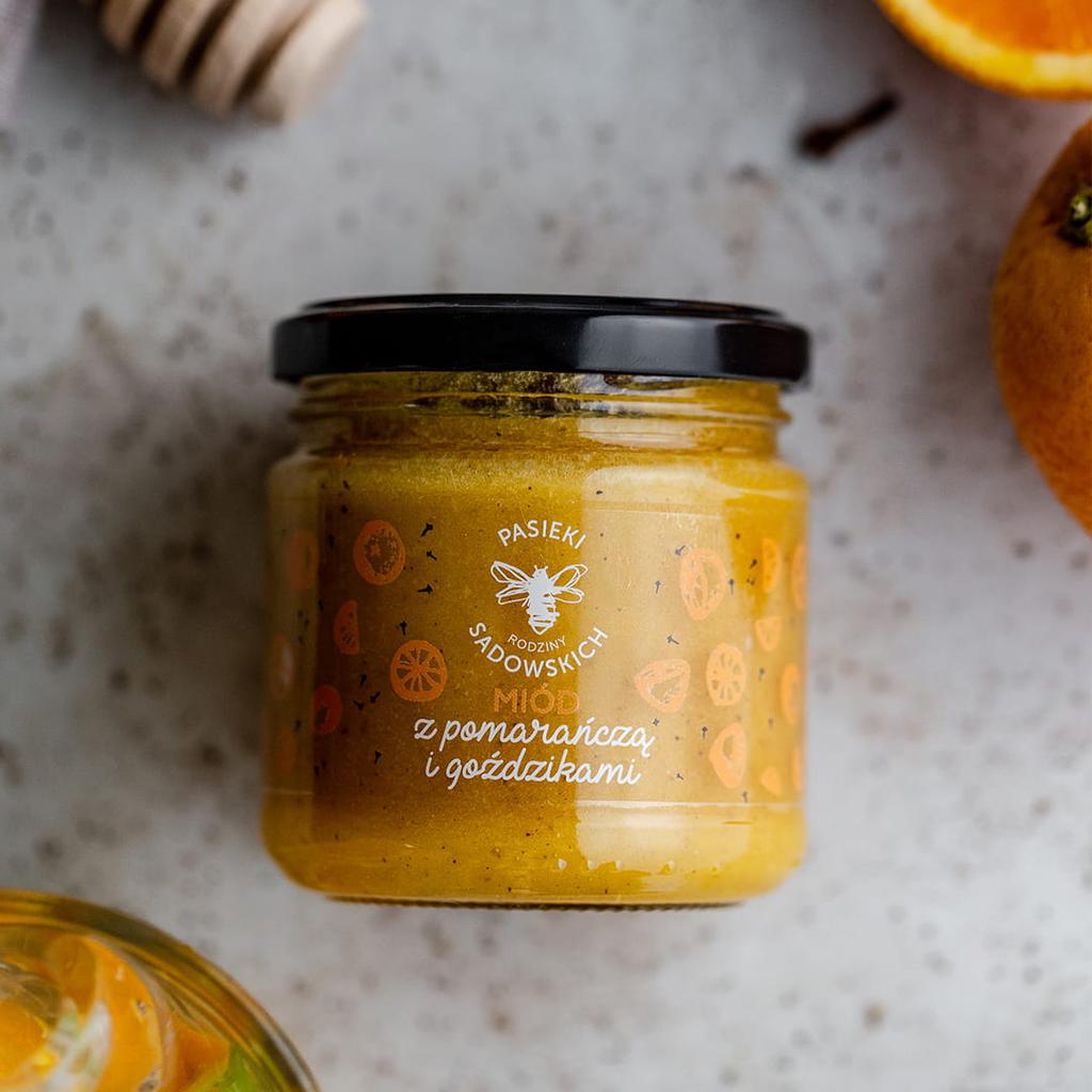 Honey with orange and cloves Honey with orange and cloves - 1150