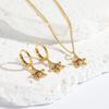 Mix Style Ins Fashion Multi Element Zircon Cute Cartoon Pendant Chain Necklace For Women Girls Charms Necklace Jewelry Set Gift