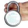 NEW High Security Dia Lock Round Waterproof Digit Combination Lock Stainless Steel Password Lock Lock