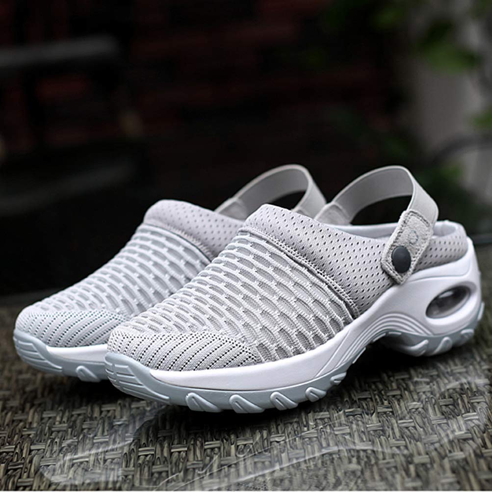 AOIREMON Krankenschwester Perfekt für und Pflege Weit und Bequem für Stillende Damen 2-Wege-Sandalen, Stehen, Stillen, Arbeit, Mesh, Passform, Leichtgewicht,