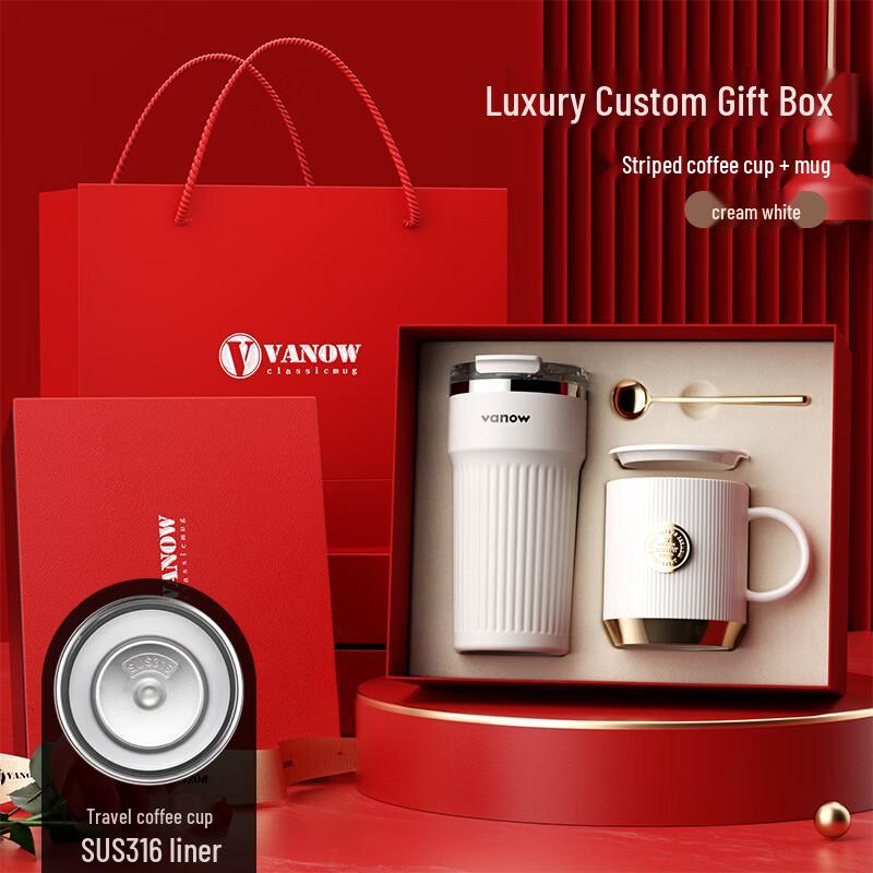 Vanow Kids 316 Stainless Steel Insulated Travel Mug & Water Bottle Gift Set