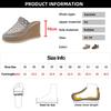 Fashion Women's Closed Toe Wedge Heel Sandals Fashion Hollow Mesh Thick Sole Slippers Woman Summer Shiny Crystal Chunky Platform Sandals