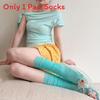 Candy Color Lace Fishnet Crew Socks With Breathable Mesh For Women Summer Fashion
