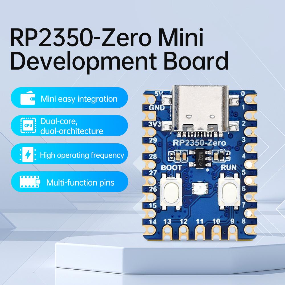 RP2040-Zero RP2350-Zero PICO Development Board Microcontroller Dual-Core Processor Type-C Interface