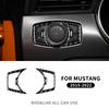 Real Carbon Fiber Dashboard Trim Panel for Ford Mustang 2015-2023 Interior