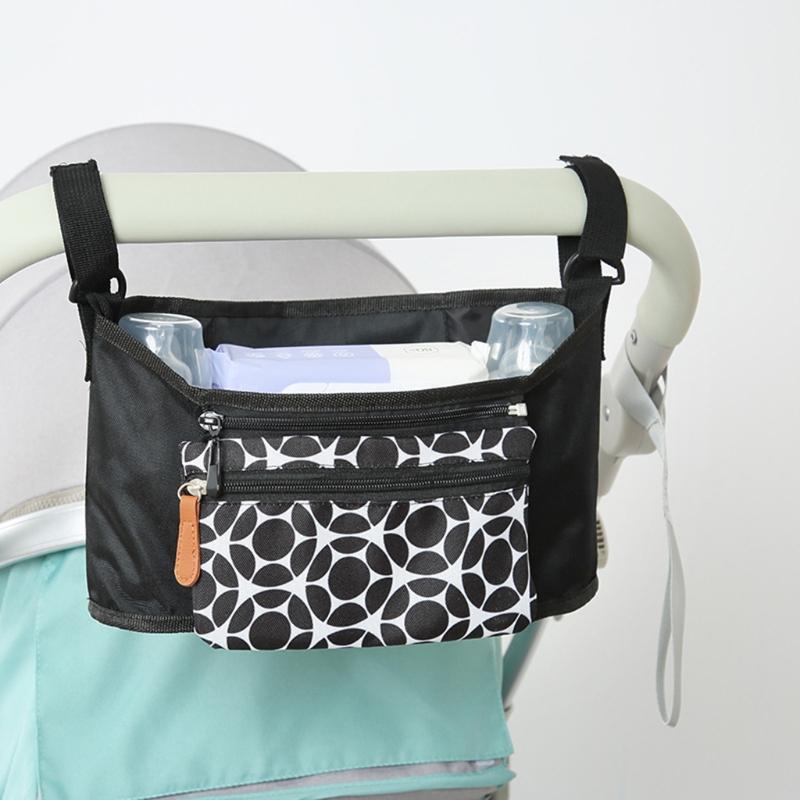 Baby Stroller Bag with Separate Pocket Diaper Bag Waterproof Mommy Travel Bag Maternity Organizer Bag
