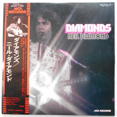 LP Record NEIL DIAMOND - Diamonds MCA9274 MCA 1975 Japan Rock Used