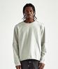 THEVINYLHOUSE Cut-Off Layered Ls Tee Beige