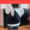 Street Style Nylon Crossbody Bag With Zipper Closure For Daily Use