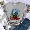 Full Metal Alchemist Shirt Female Goth 80s Harajuku Grunge Scene T Shirt 2000s Funny Y2k Unisexga Gyaru