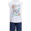 Casual Sportswear White/Blue Children Aged 3 7 Years Old H45141