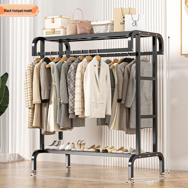 Vertical Clothes Drying & Coat Rack for Balcony or Bedroom