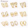 Fournitures pour la fabrication de boucles d'oreilles Crochet d'oreille Plaqué Or 18 Carats, Accessoires Pour Boucles d'oreilles, Attaches d'oreilles Fermoirs Pour Bricolage