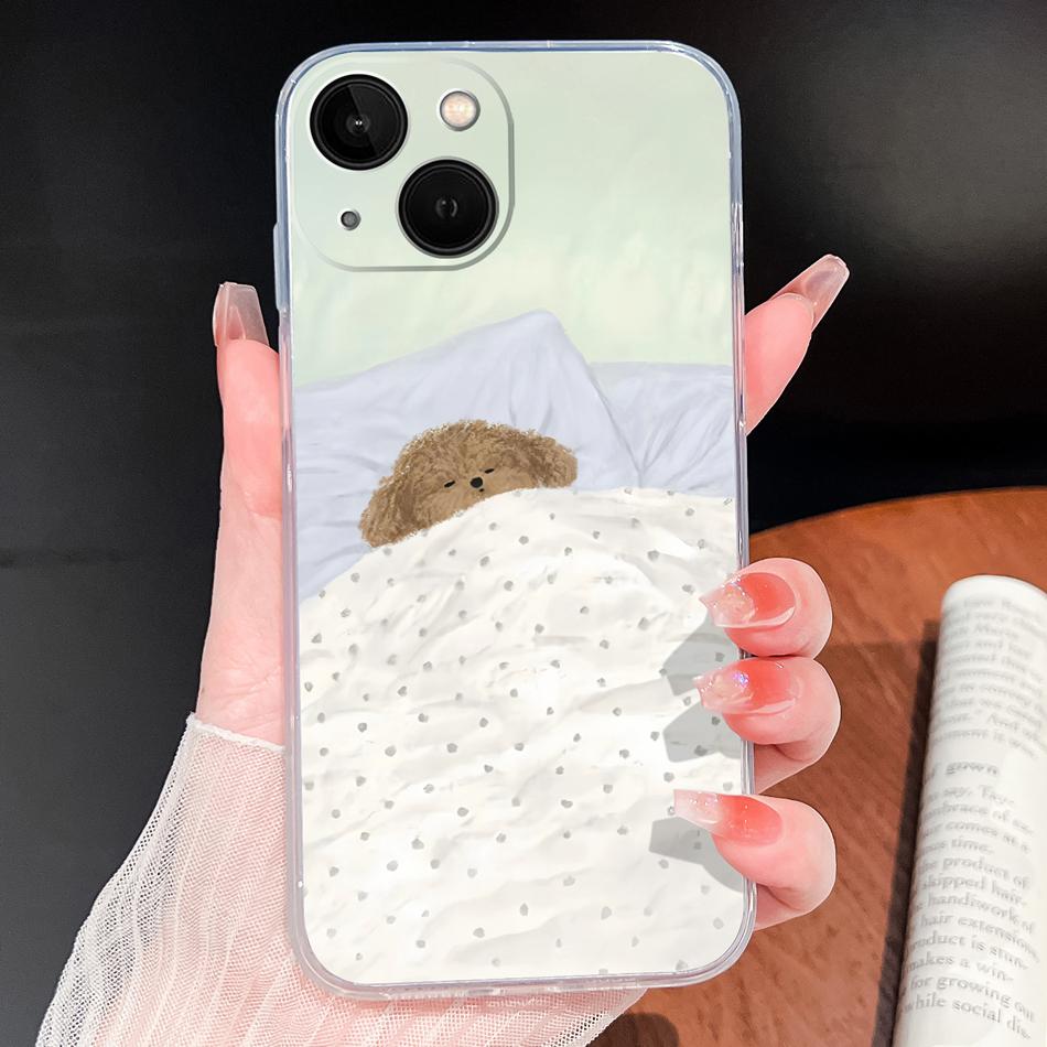 For iPhone 13 Pro Max 13 mini Phone Case Butterfly Patterns Soft Slim Transparent Silicone Cover For iPhone13 Lightweight Funda