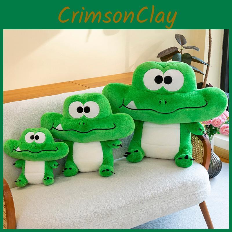 Cute Crocodile Plush Toy Animal Stuffed Doll Cartoon Decorations Gifts Kids