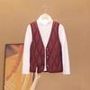 Womens Lightweight Down Vest Slim Fit V-Neck Puffer Waistcoat 90% White Duck Inner Layer