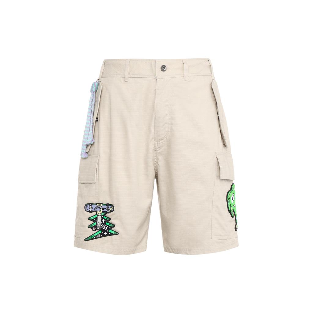 Li Ning Li Ning X Steven Harrington Casual Shorts Unisex Khaki AKSR733-1