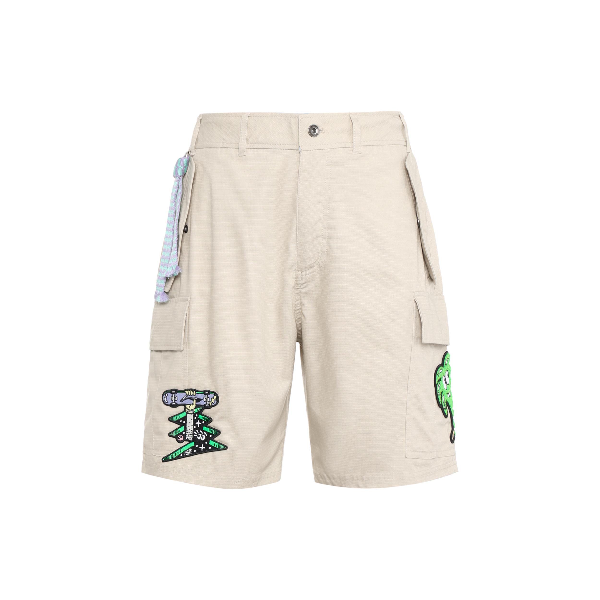 Li Ning Li Ning X Steven Harrington Casual Shorts Unisex Khaki AKSR733-1 M
