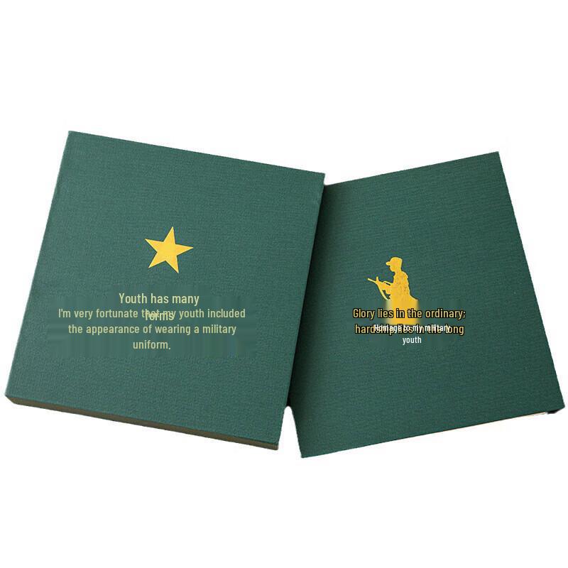 Military Retirement Commemorative Gift Set Green