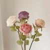 Style French Faux Silk Roses For Wedding Decor Photography Props Styling Home