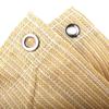Thicken Beige HDPE Anti-UV Sun Shade Net Home Garden Hotel Balcony Safety Fence Privacy Screen Canopy Shade Sails
