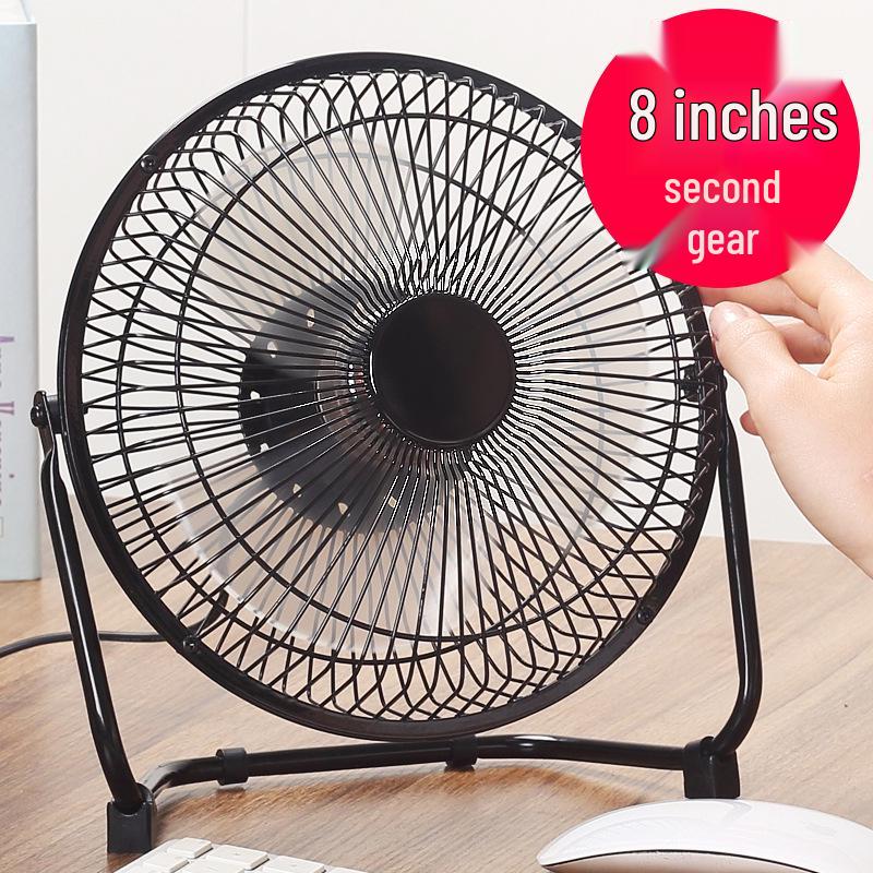 5-Inch USB Mini Electric Desk Fan, Silent Student Office Cooling